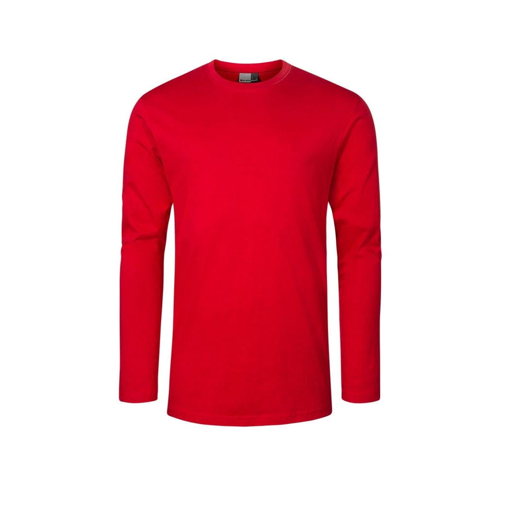 Men's red longsleeve Premium Promodoro 4099
