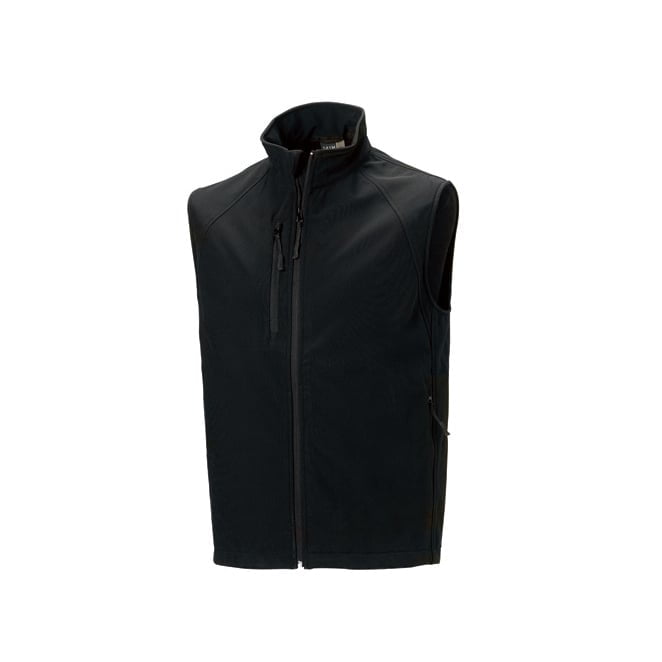 Black - Męska kamizelka softshell 141M