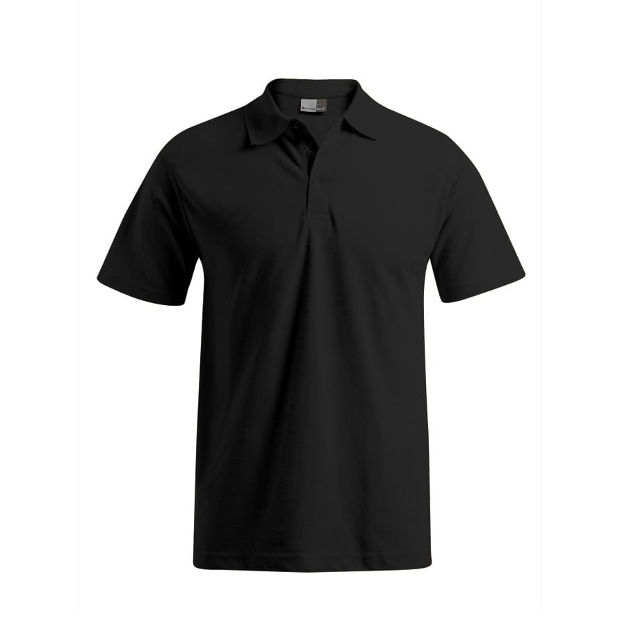 Black - Men's Poloshirt 60/40