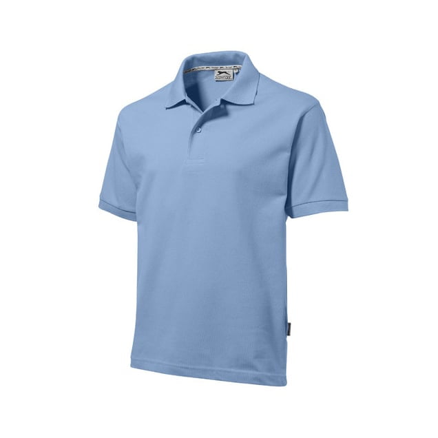 Light Blue - Męska koszulka polo Forehand