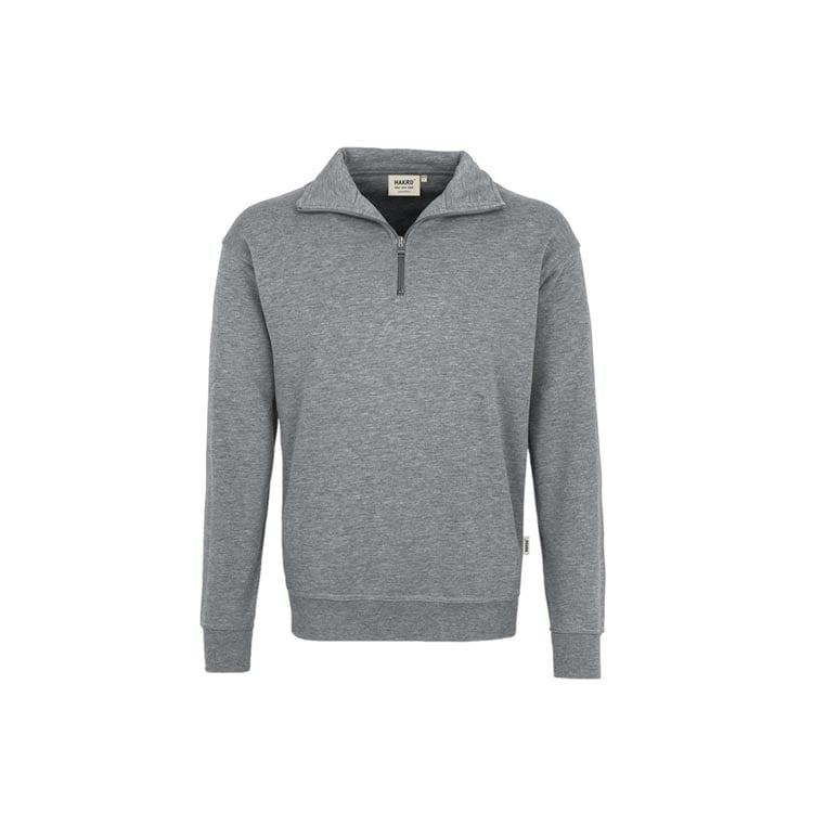 Mottled Grey - Bluza premium z półzamkiem 451