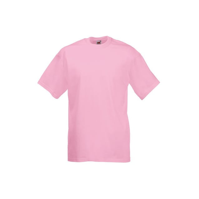 Różowa koszulka do własnego haftu Fruit of the Loom 61-036-0