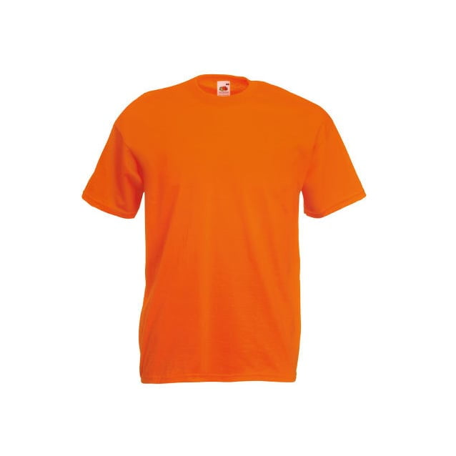 Pomarańczowa koszulka do własnego haftu Fruit of the Loom 61-036-0