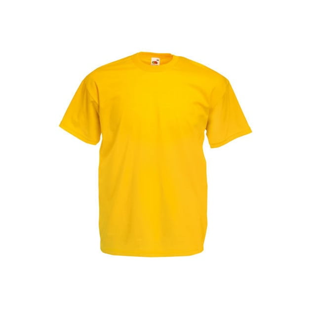 Żółta koszulka do własnego haftu Fruit of the Loom 61-036-0