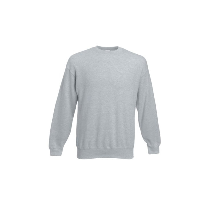 Heather Grey - Bluza Crewneck Set-In