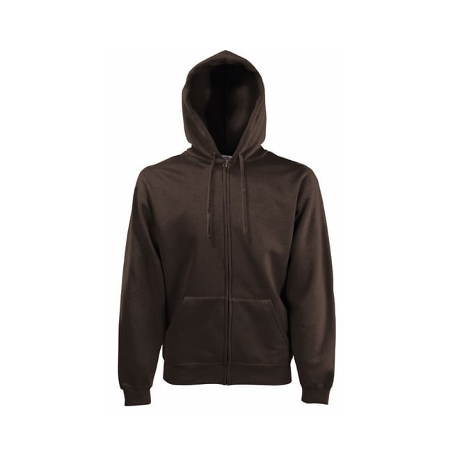 Chocolate - Bluza z zamkiem Premium Hooded