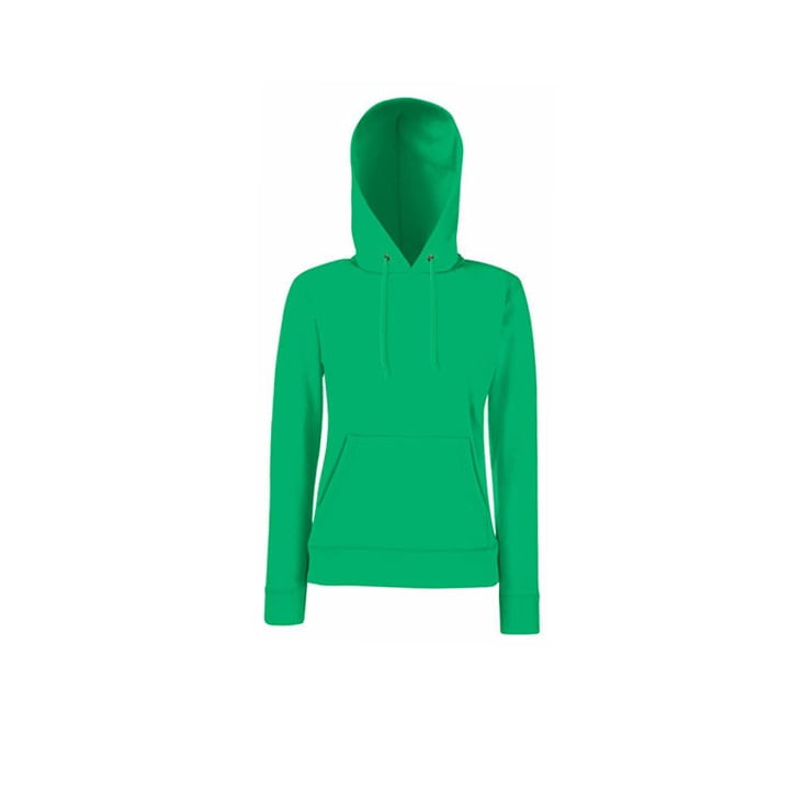 Kelly Green  - Klasyczna bluza z kapturem Lady-Fit