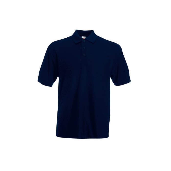 Deep Navy - Męska koszulka polo 65/35