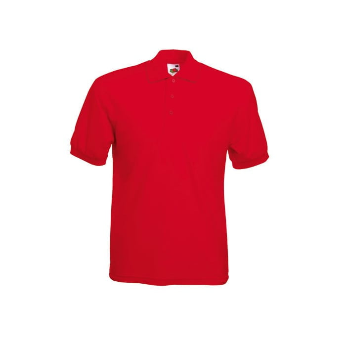 Red - Męska koszulka polo 65/35