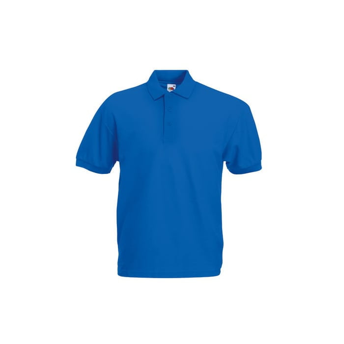 Royal Blue - Męska koszulka polo 65/35