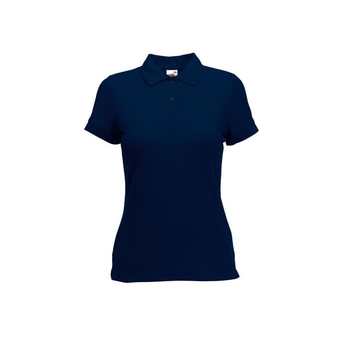 Deep Navy - Damska koszulka polo 65/35