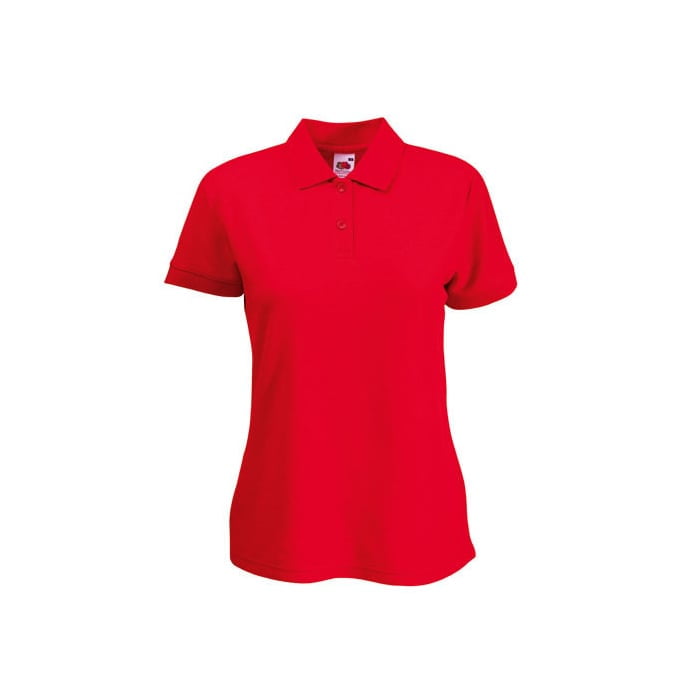 Red - Damska koszulka polo 65/35