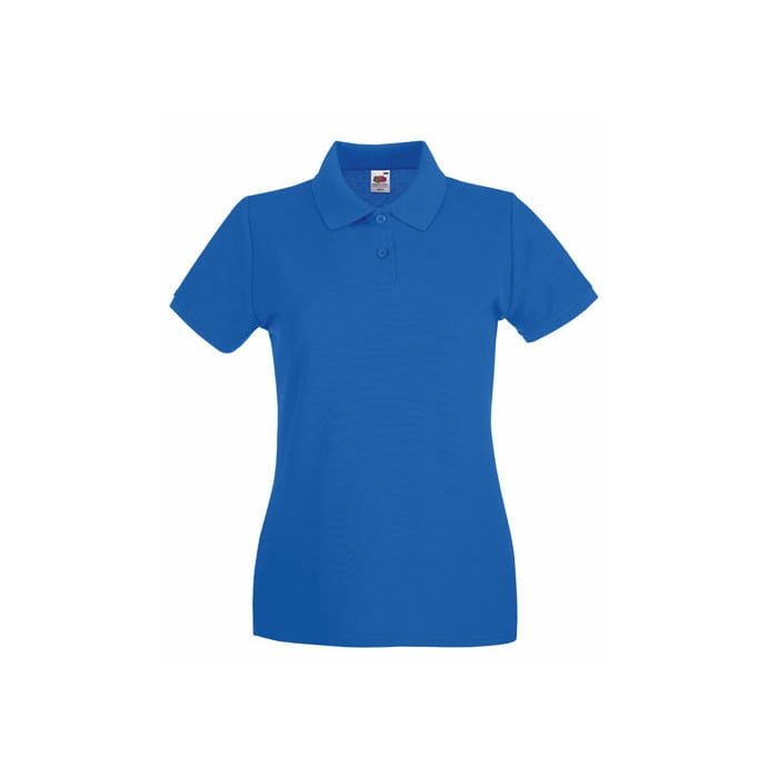Royal Blue - Damska koszulka polo Premium Lady-Fit