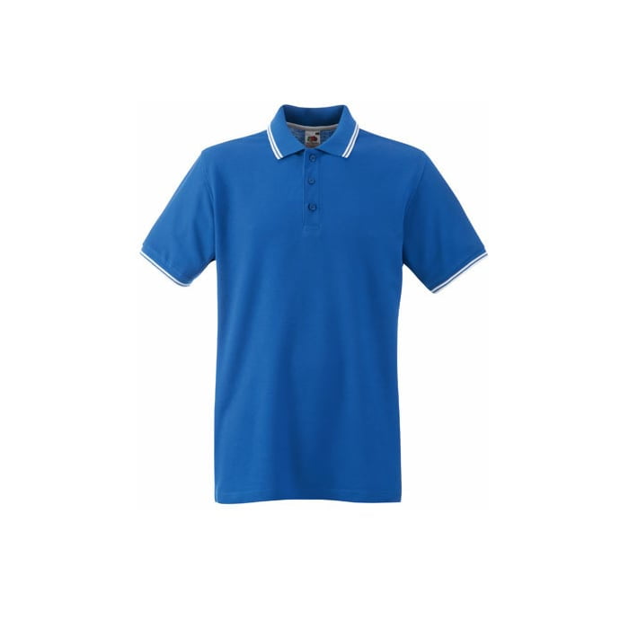 Royal Blue - Koszulka polo Tipped