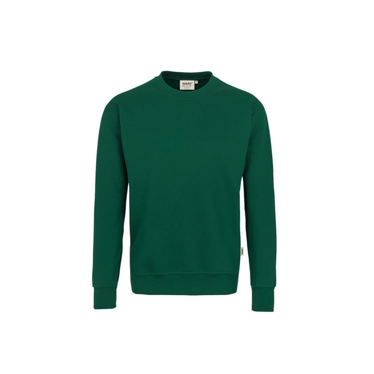 Fir Green - Bluza premium typu crewneck 471