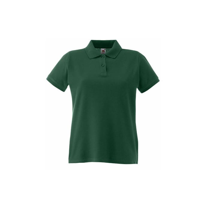 Forest Green - Damska koszulka polo Premium Lady-Fit