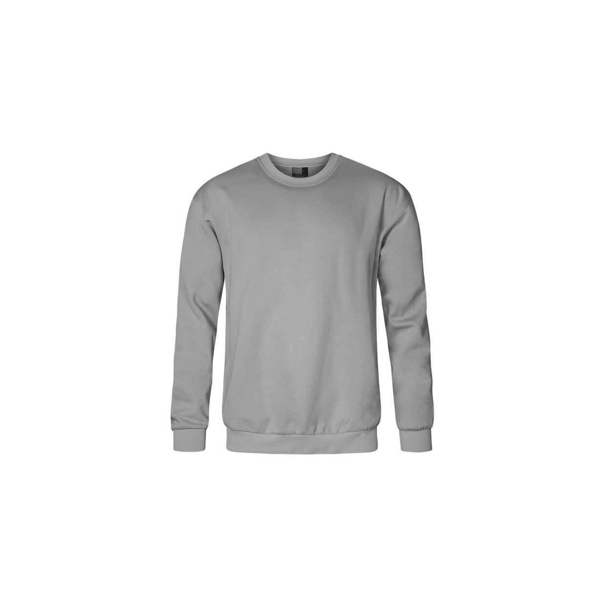 New Light Grey (Solid) - Męska bluza Crewneck 100