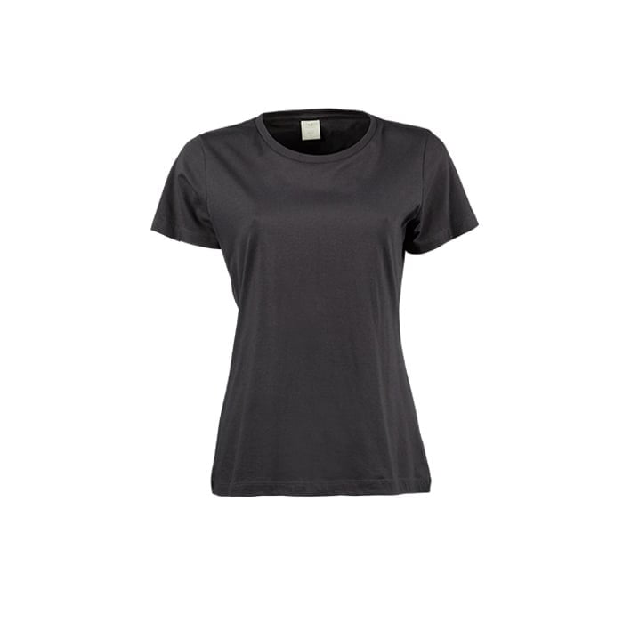 Dark Grey - Damski T-Shirt Basic Tee