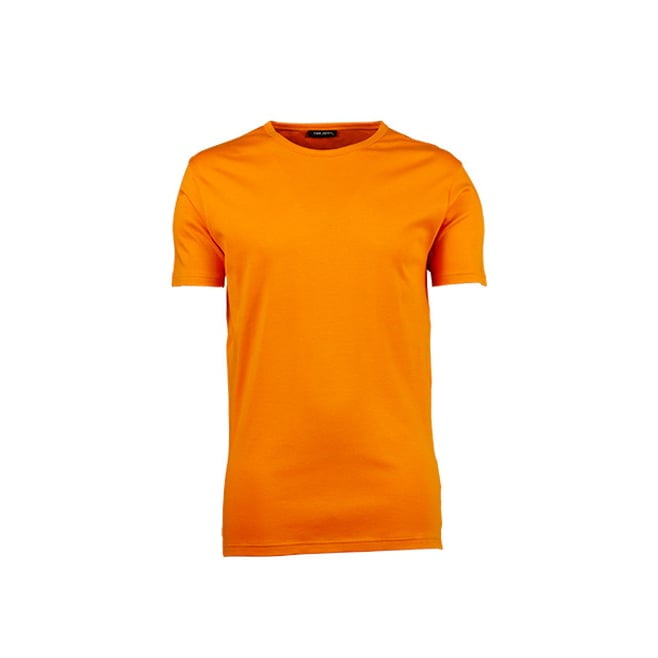 Pomarańczowy t-shirt męski Tee Jays Interlock Tee 520