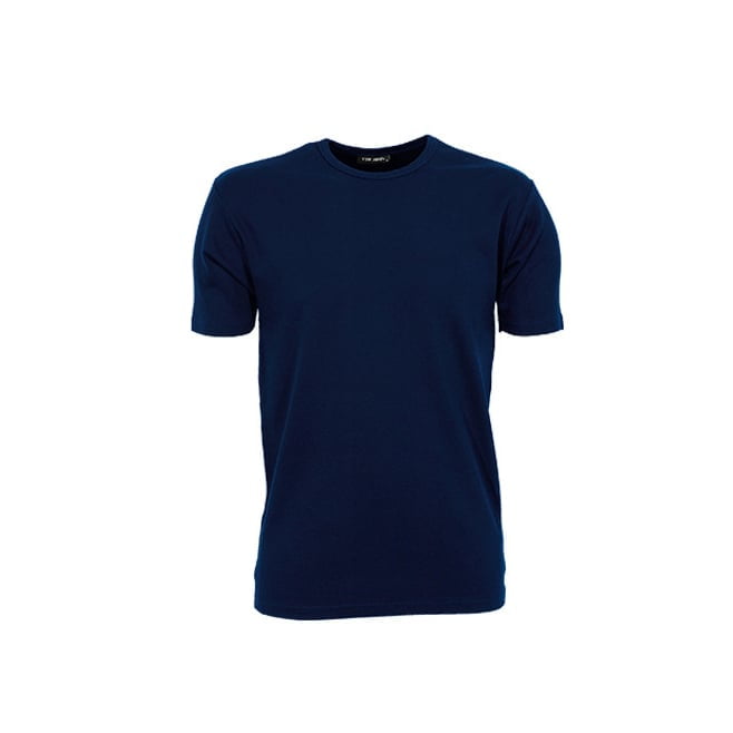 Granatowy t-shirt męski Tee Jays Interlock Tee 520