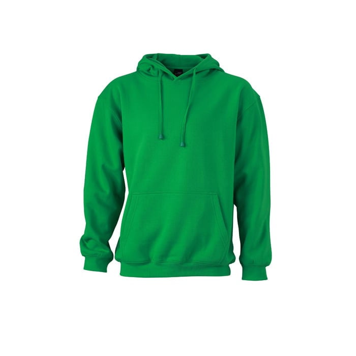 Fern Green - Męska bluza bez zamka Hooded Jacket