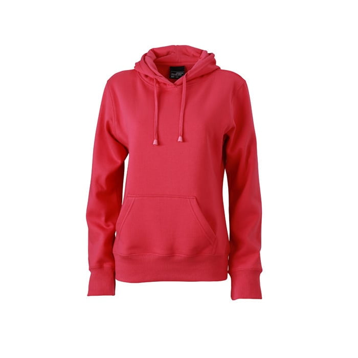 Pink - Damska bluza bez zamka Hooded Jacket