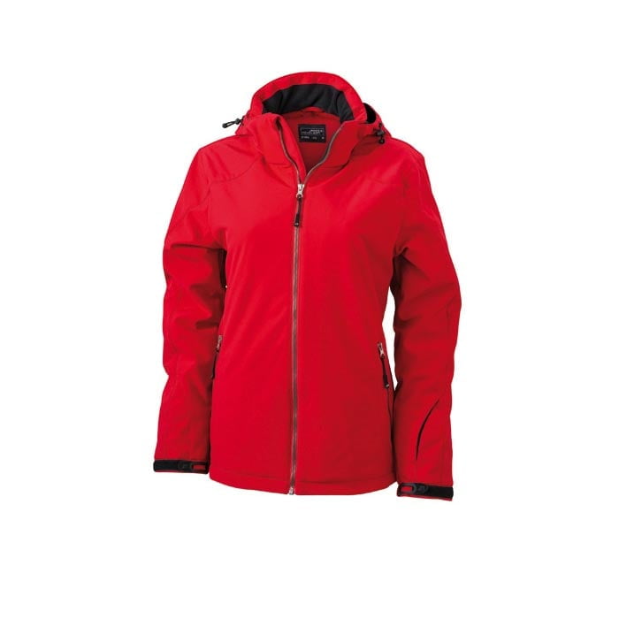 Red - Damski zimowy softshell Wintersport