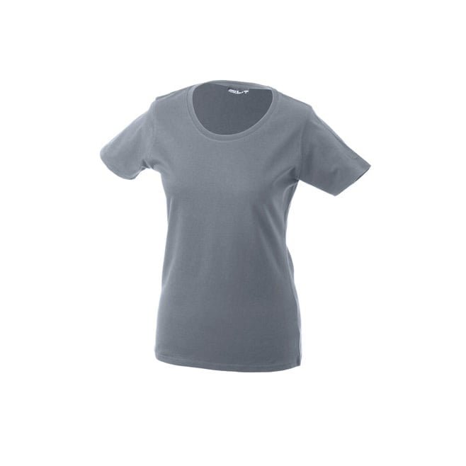 Heather Grey - Damska koszulka Basic-T