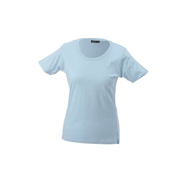 Light Blue - Damska koszulka Basic-T