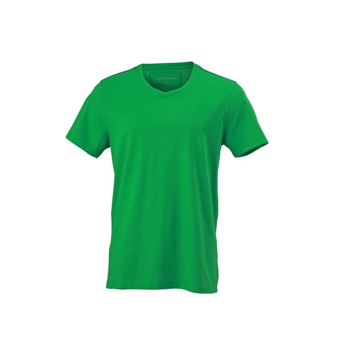 Fern Green/ Navy - Męski T-Shirt Urban
