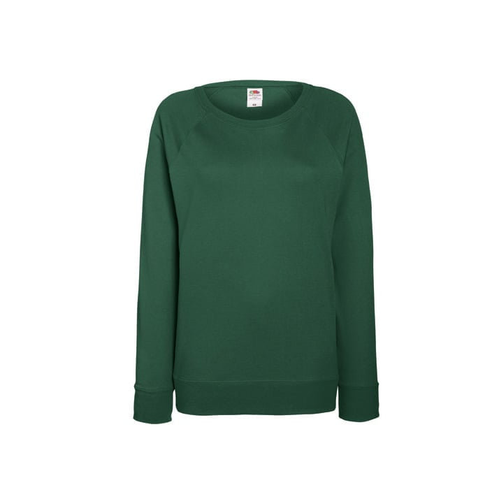 Bottle Green - Damska bluza Lightweight Raglan