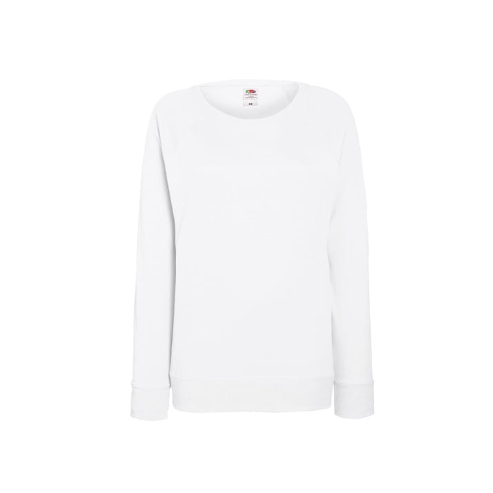 White - Damska bluza Lightweight Raglan