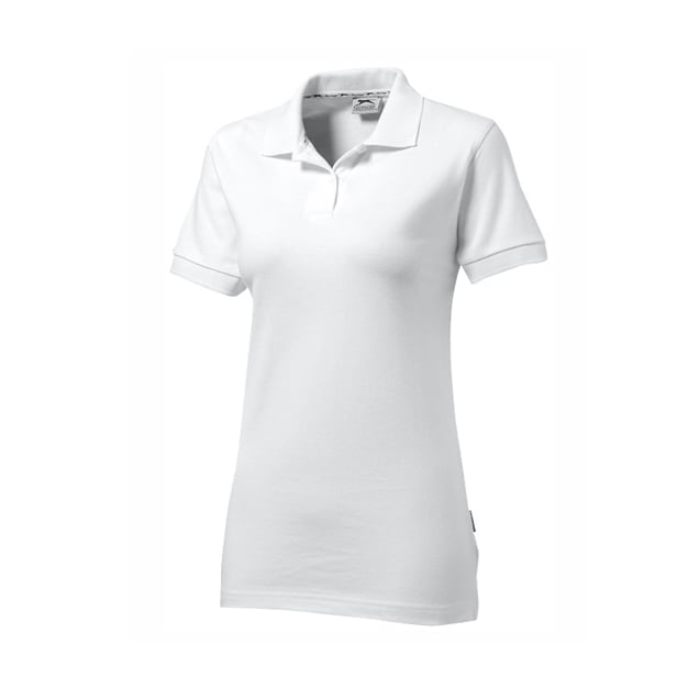White - Damska koszulka polo Forehand