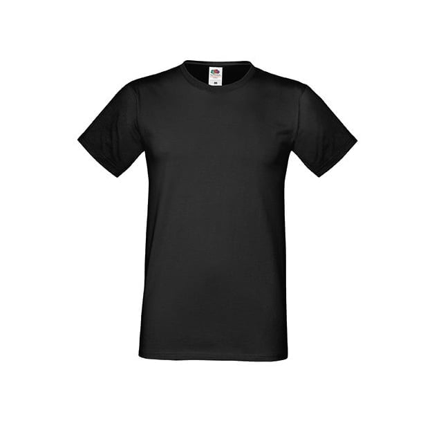 Black - Męska koszulka Sofspun® Zoom