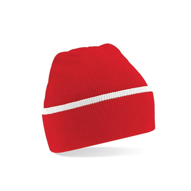 Classic Red/White - Czapka zimowa Teamwear