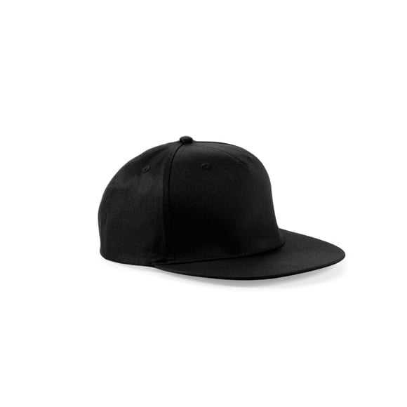 czarna czapka snapback z haftem 3d