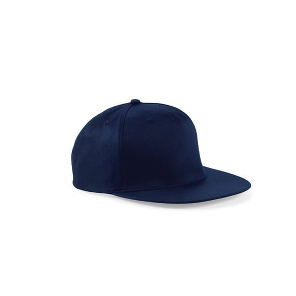 granatowa czapka snapback z haftem 3d