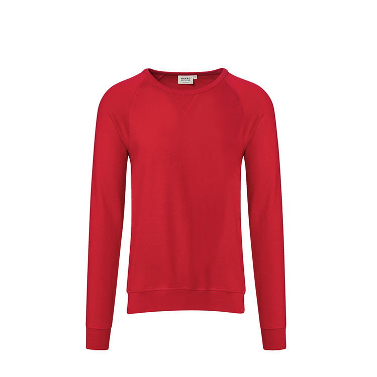 Red - Męska bluza typu reglan 607