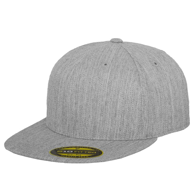 heather grey fullcap Flexfit 6210 z haftem