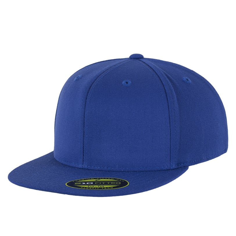 niebieski fullcap Flexfit 6210 z haftem