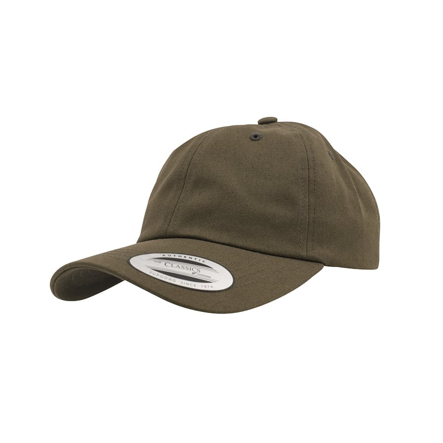 british khaki flexfit dad hat