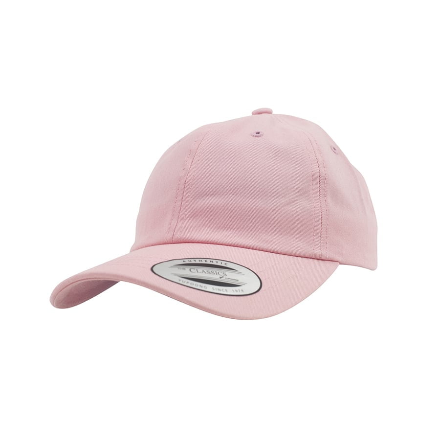 różowa flexfit dad hat