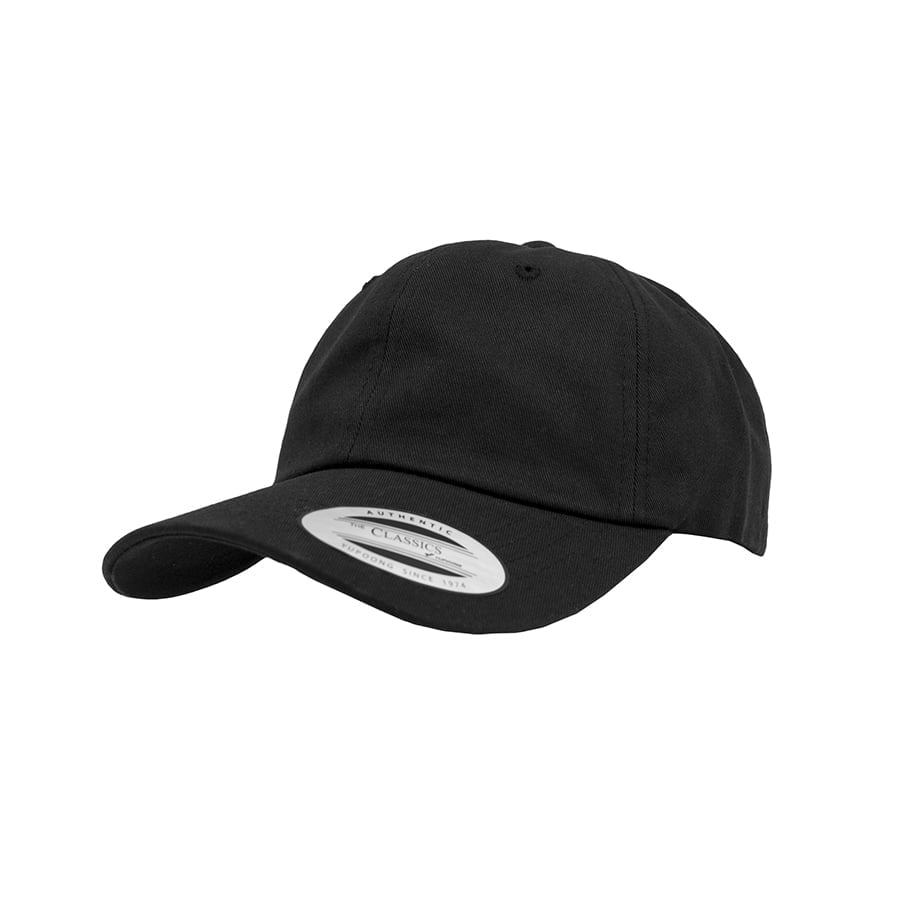 czarny flexfit dad hat