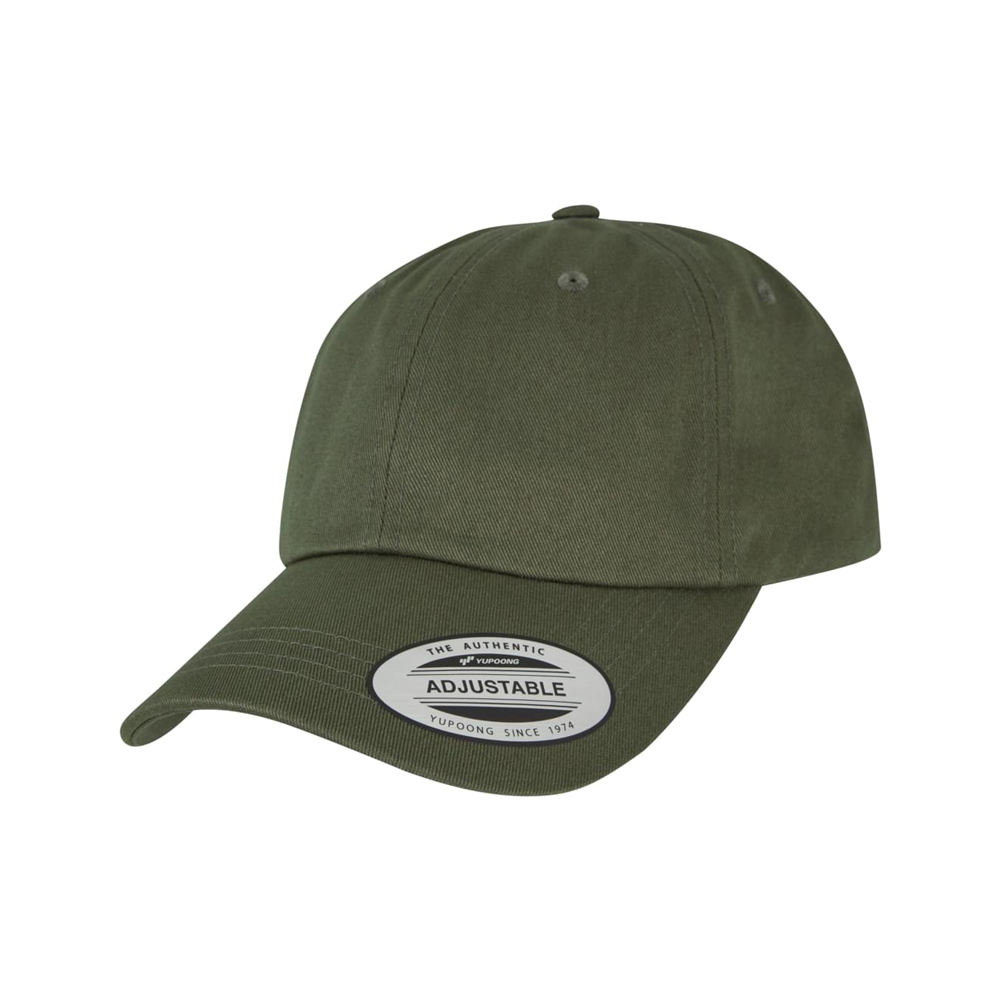 burnt olive flexfit dad hat