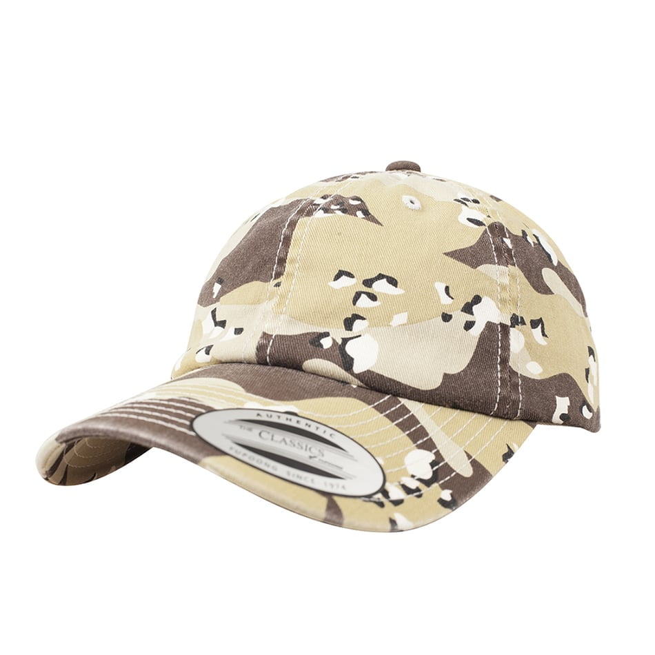 army camouflage dad hat