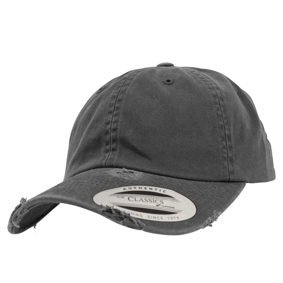 Low Profile Destroyed Effekt Dad Cap