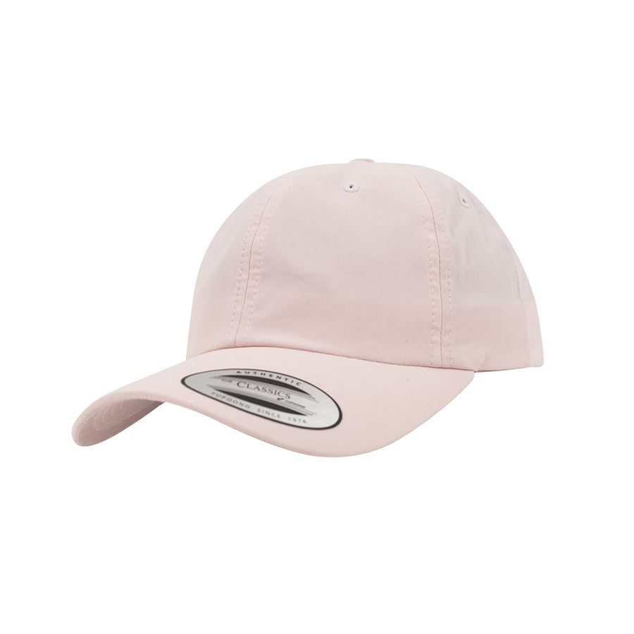 różowa czapka dad hat