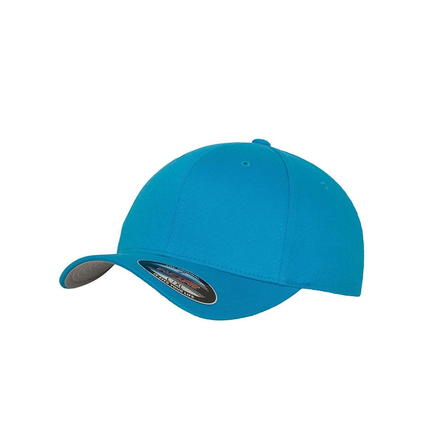 jasnoniebieska czapka flexfit wooly