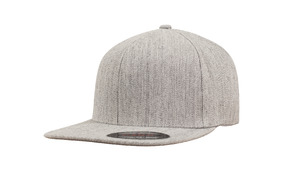 Heather Grey - Czapka Flexfit Ivory Melange