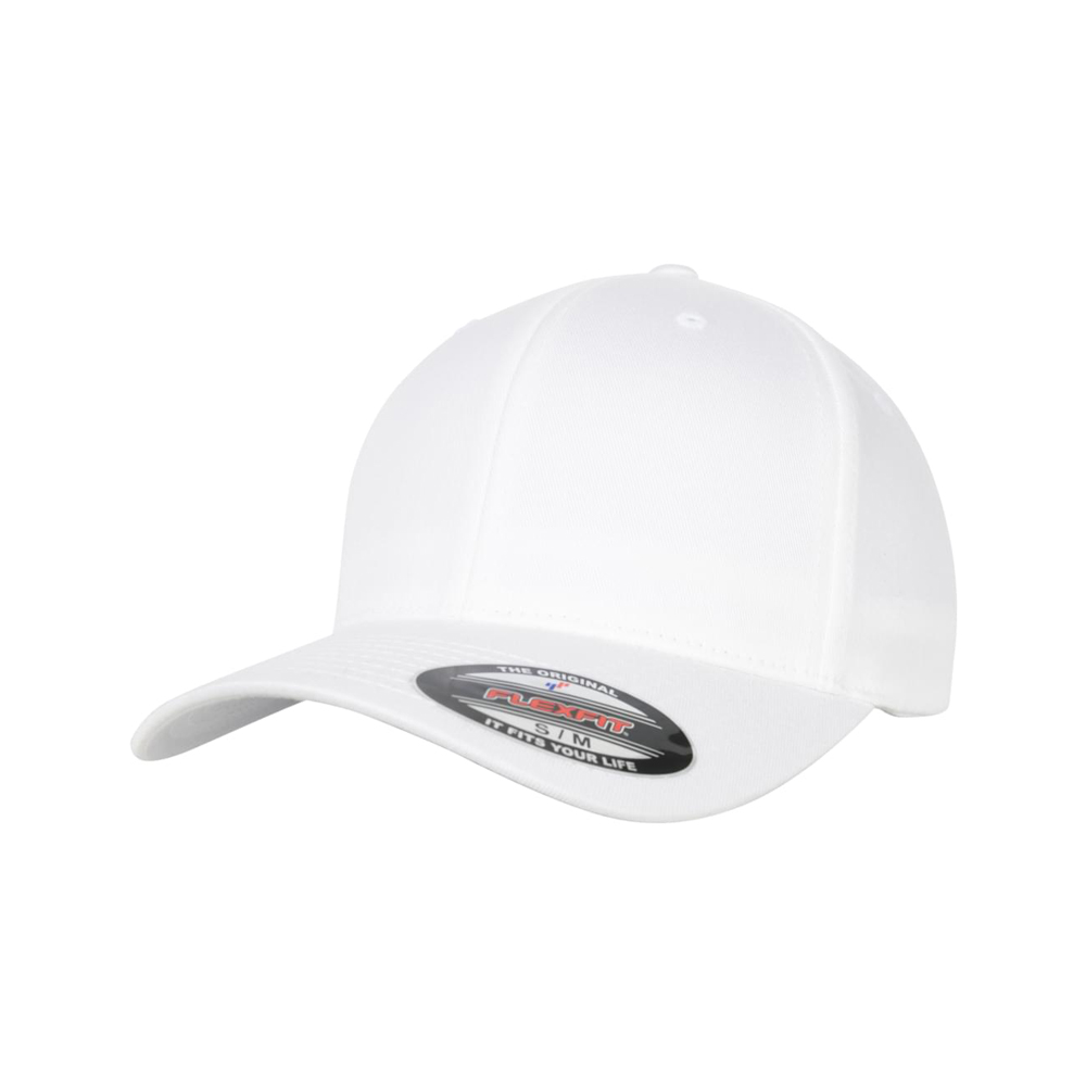 White - Czapka Flexfit Organic Cotton